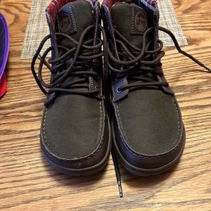 Lems Boulder Boots. Worn once inside only